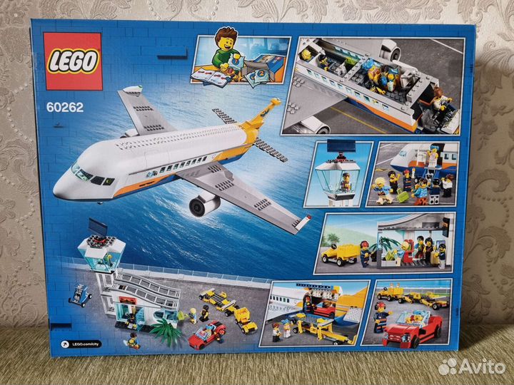 Lego City Airport 60262 Пассажирский самолёт