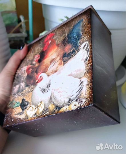 Короб деревянный, hand made