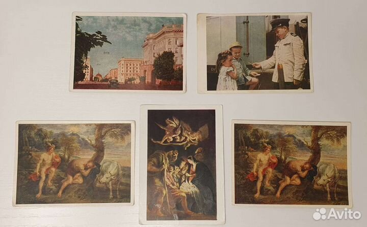 Редкие открытки СССР И США