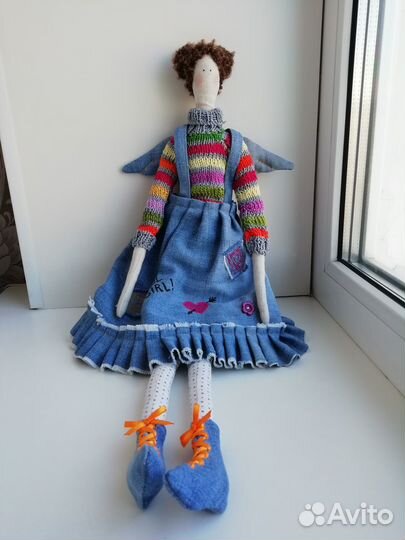 Интерьерная кукла (тильда)