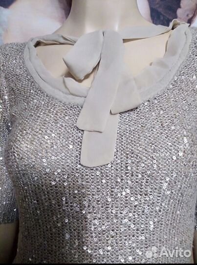 Джемпер с паетками