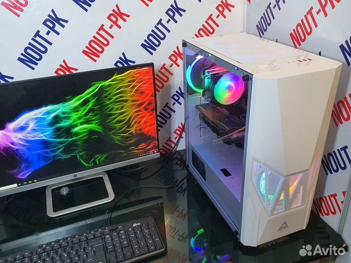 Игровой пк core i7 4790/16 гб/ RX5500XT