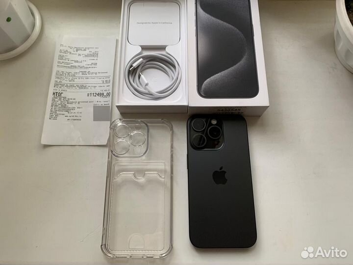 iPhone 15 Pro, 128 ГБ