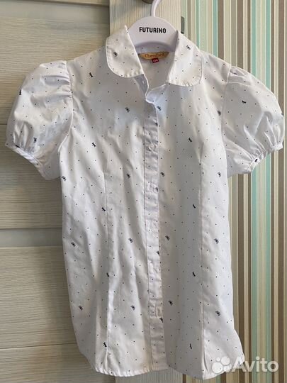 Рубашка для девочки 134