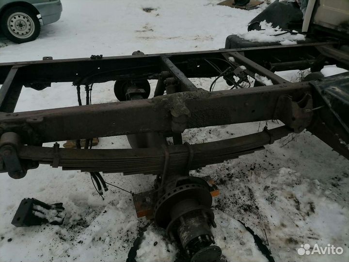 Задний рессора на валдай