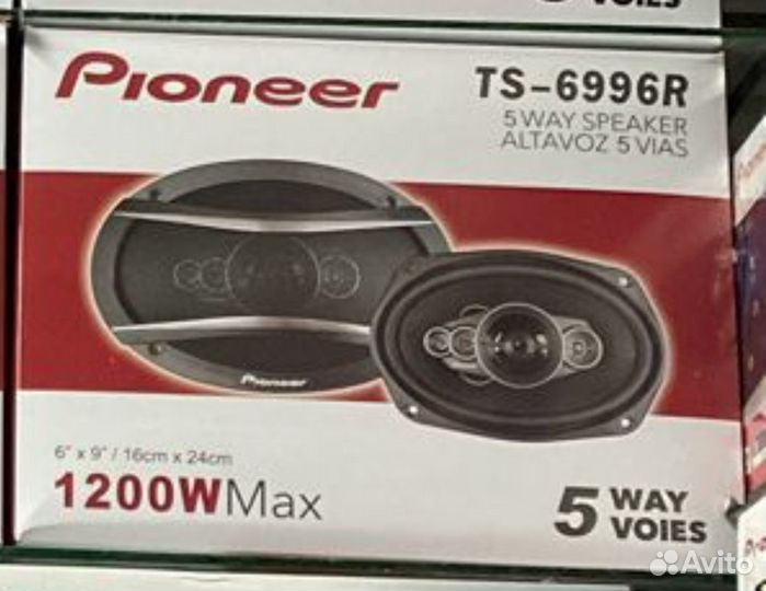 Авто динамики Pioneer TS-6998R 6