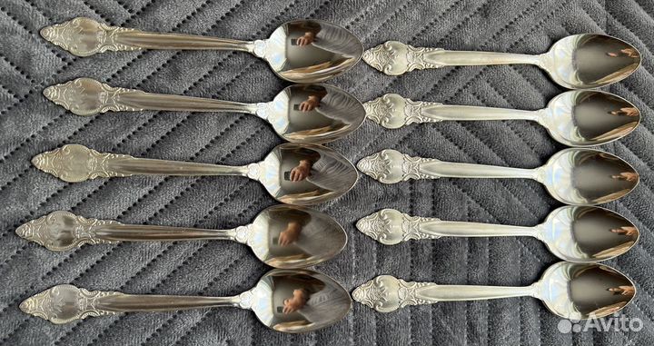 Ложка десертная мнц «Троянда«