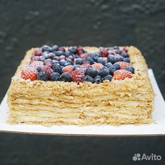 Домашний торт наполеон на заказ