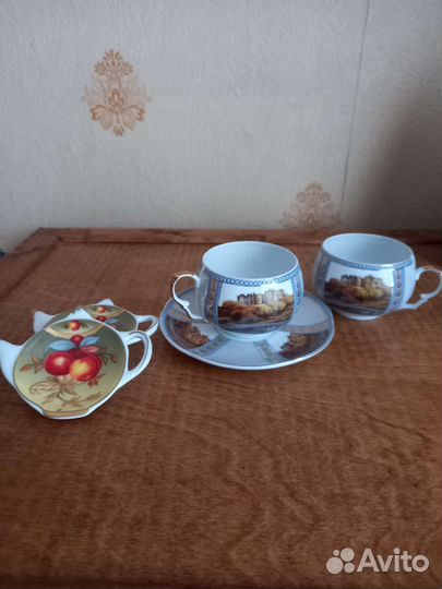 Чайная пара китайский фарфор СССР
