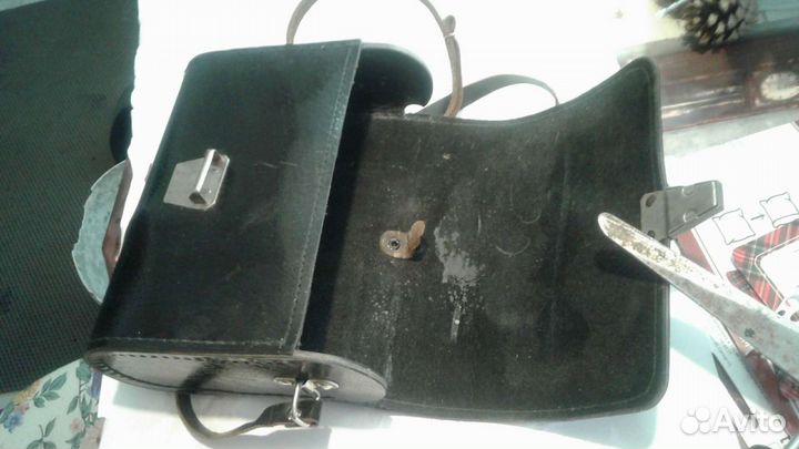 Кожанный кофр