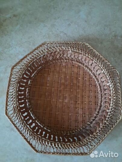 Плетеные корзинки, корзинки,шкатулки из лозы