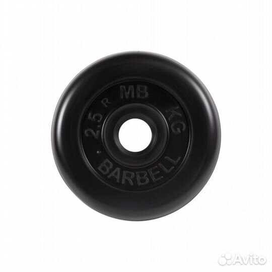 Диск(блин MB Barbell 2,5 кг D 26 мм