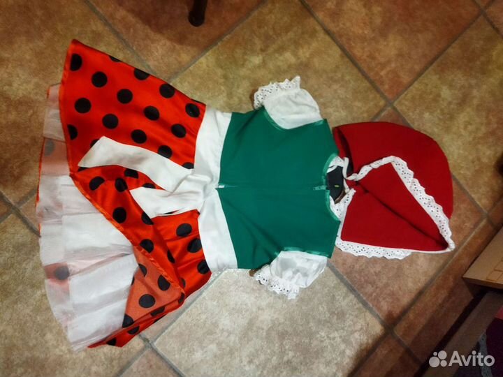 Новогодний Костюм для девочки рост 86-104