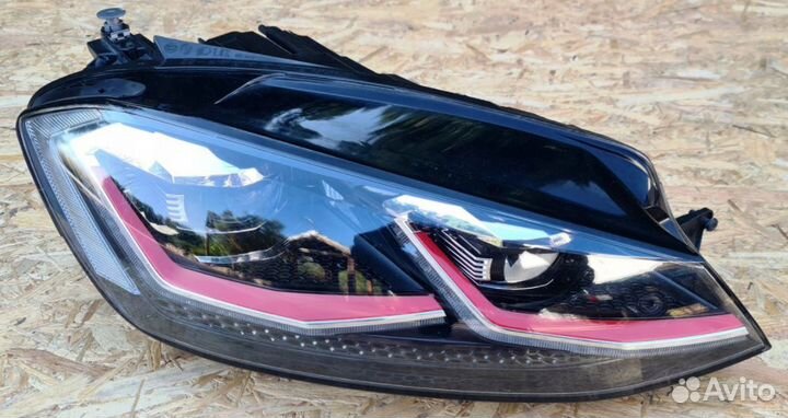 Фары VW Golf VII GTI рестайлинг Full Led 2018 г
