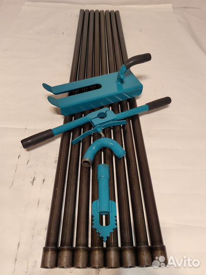 Комплект 12м для гидробурения абиссинской скважины