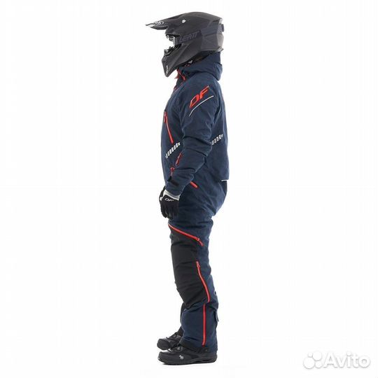 Комбинезон Extreme MAN Camo-Black. Утепленный