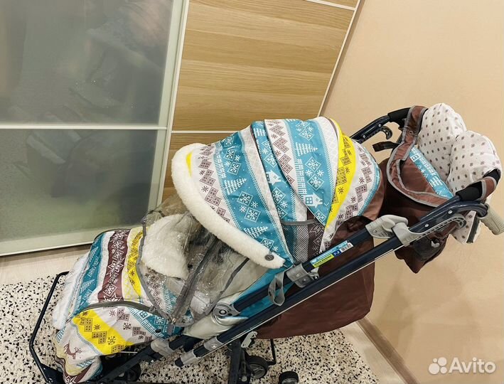 Санки коляска ника 7 3