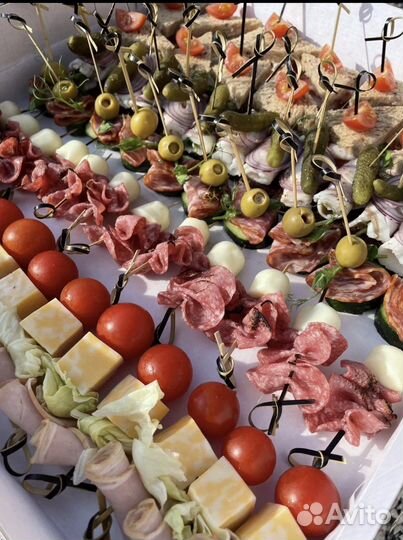 Фуршет кейтеринг гастробоксы