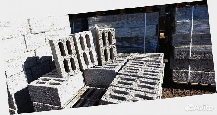 Керамзитные, керамзитобетонные блоки Zal125