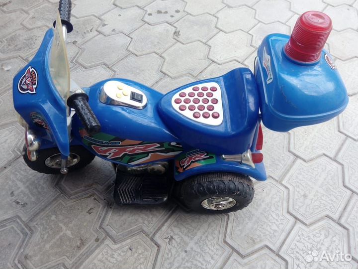 Детский электро мотоцикл