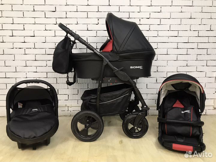 Коляска verdi sonic 3в1 (новая, витринный образец)