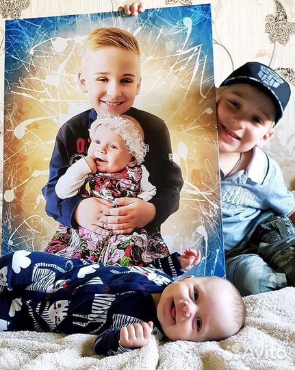 Печать на холсте по фото