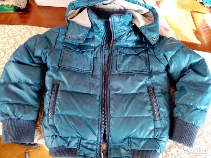 Детская куртка зимняя brums на 5 лет