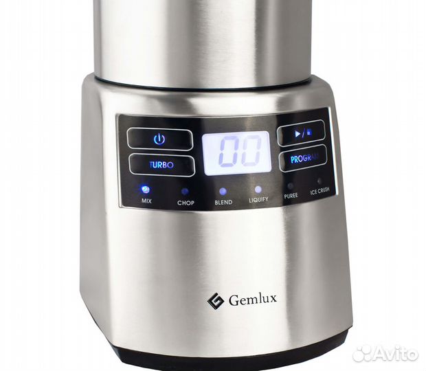 Стационарный блендер Gemlux GL-PB-788S, серебристы