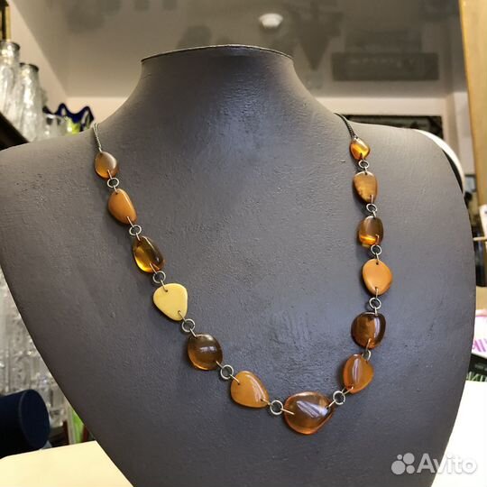 Колье из янтаря. СССР