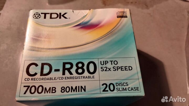 CD-R диски в коробках