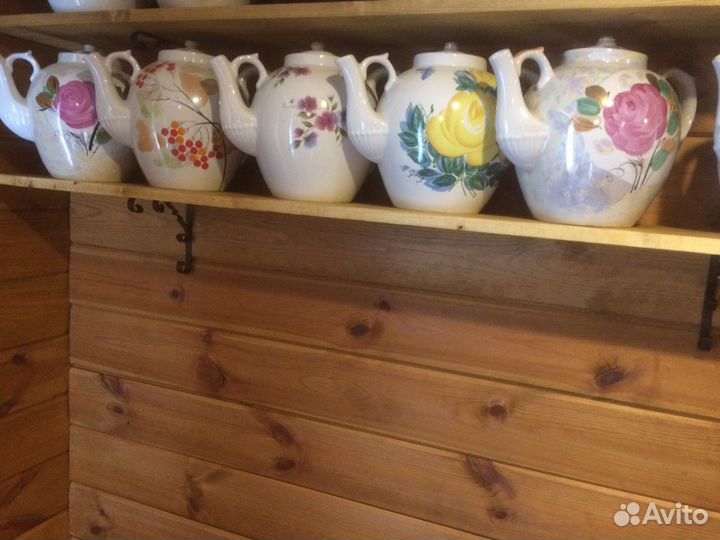 Чайник фарфоровый дулево