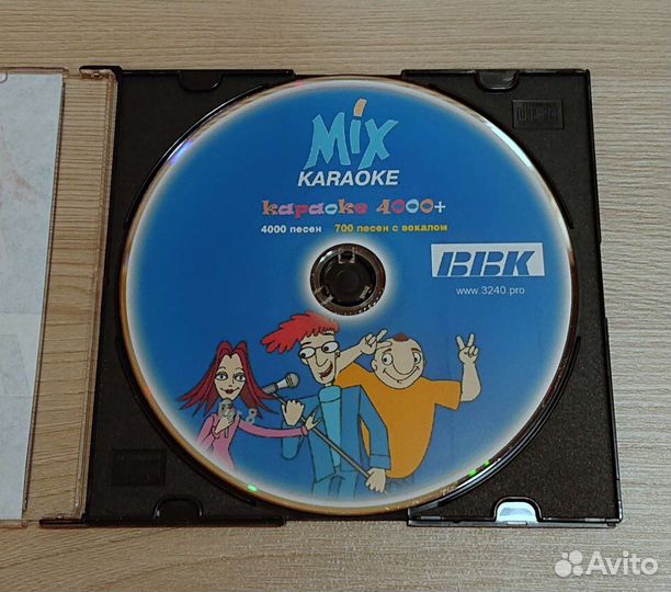 Диск DVD для BBK. Karaoke Mix