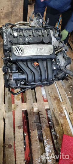 Двигатель Volkswagen Passat B6 2.0 bvy