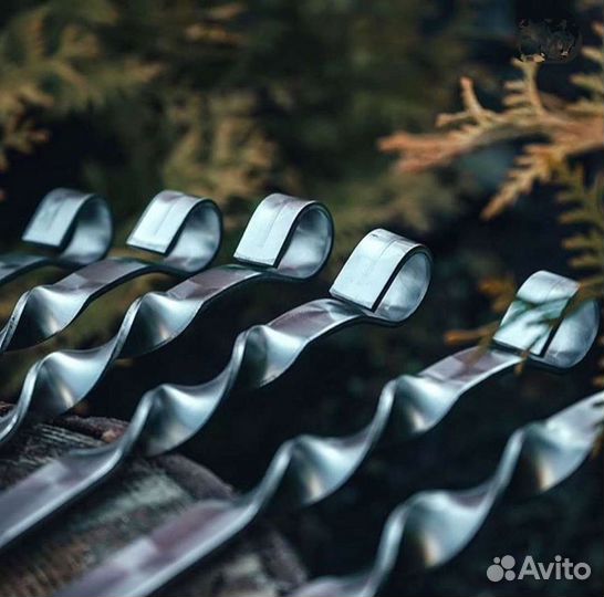 Шампуры для люля-кебаб / Ширина стали 20 мм