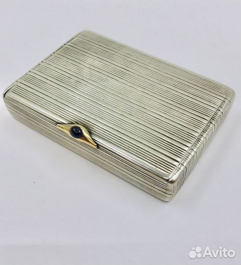 Портсигар наградной Серебро 84 проба Редкий