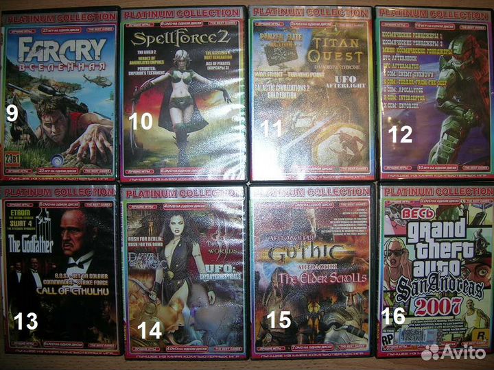 DVD Диски пк Игры