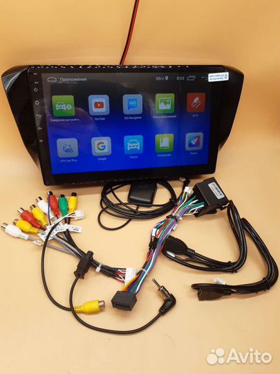 Магнитола андроид для Шкода Суперб-3 2015-19г