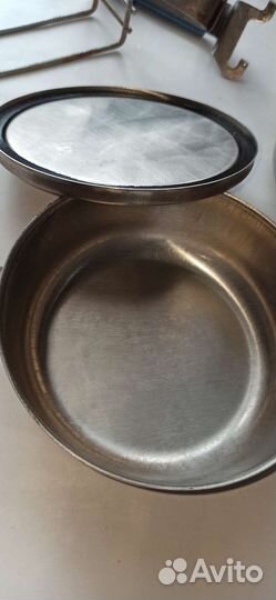 Контейнеры герметичные для еды нерж. СССР