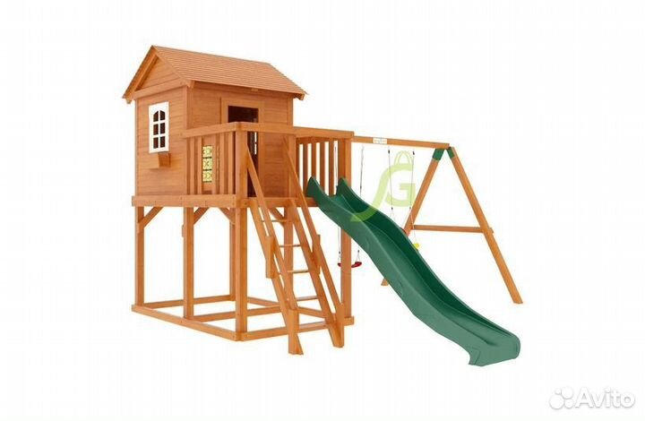 Игровая детская площадка для дачи 