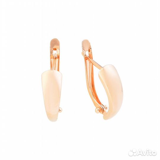 Серьги золотые