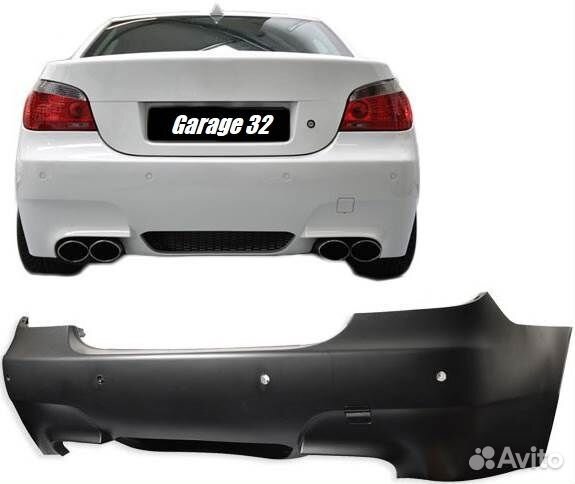 Задний бампер 