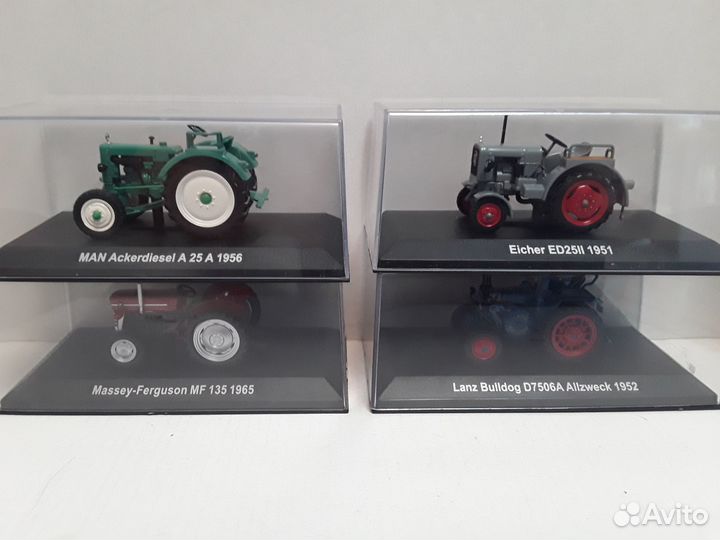 Модели тракторов 1:43