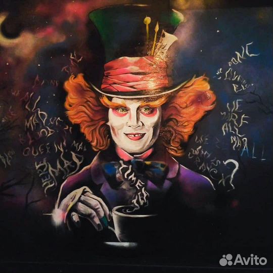 Граффити. Оформление стен.Роспись фасада и т.п