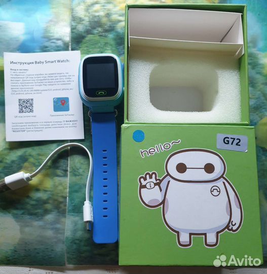 Детские часы с gps G72