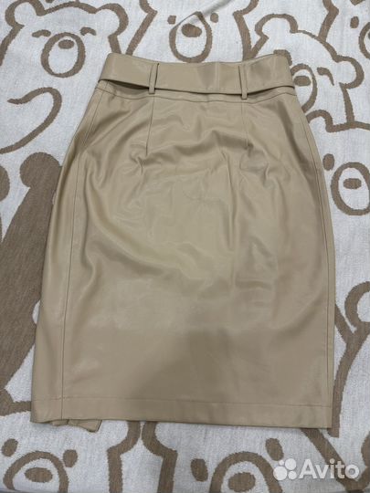 Кожаная юбка love republic