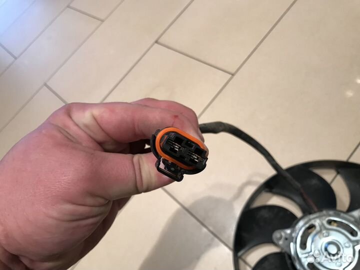 Вентилятор радиатора малый range rover evoque