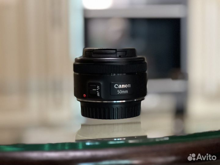 Объектив canon 50mm 1 8 stm ef