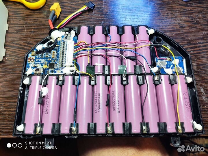 Аккумулятор для моноколеса (изготовление)