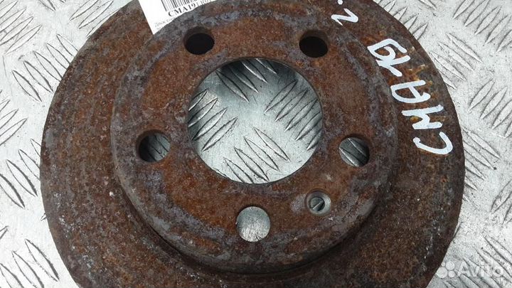 Диск тормозной задний Skoda Rapid