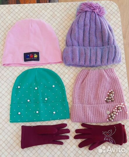 Шапки 7-10 лет